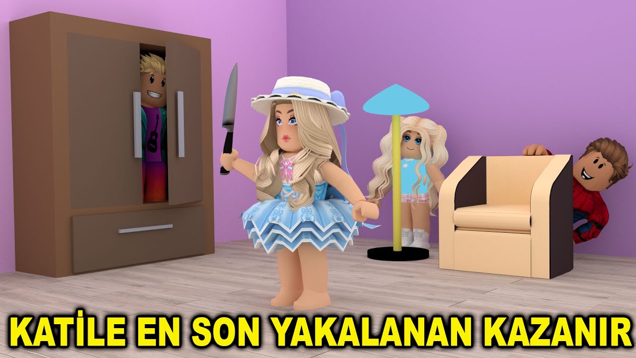 KATİLE EN SON YAKALANAN KAZANIR | ROBLOX BROOKHAVEN | KOMİK |   # BUSEDUYGU #GİTARİSTV #ROBLOXKRALI