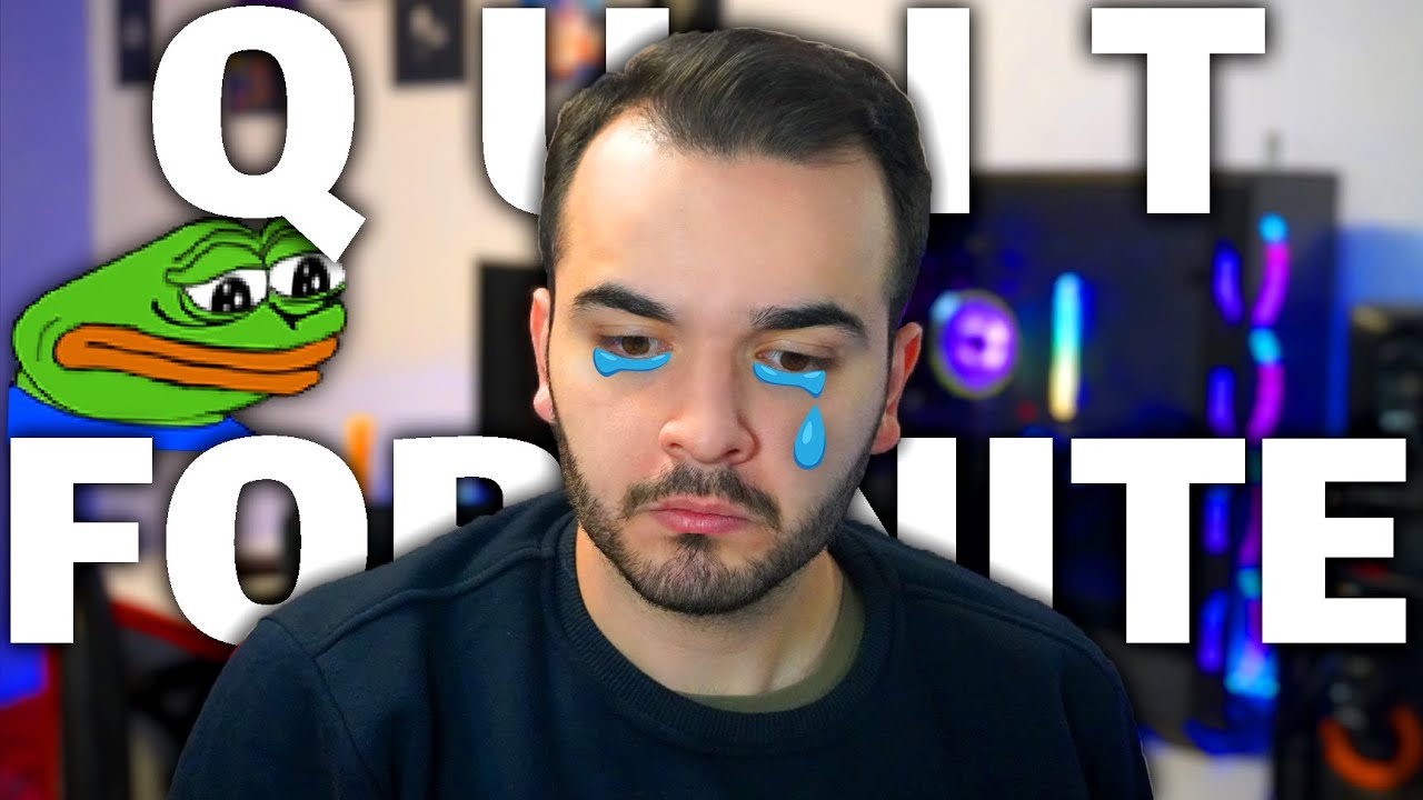 QUIT FORTNITE | 😔چرا پلیر های حرفه ای کوییت میکنند؟