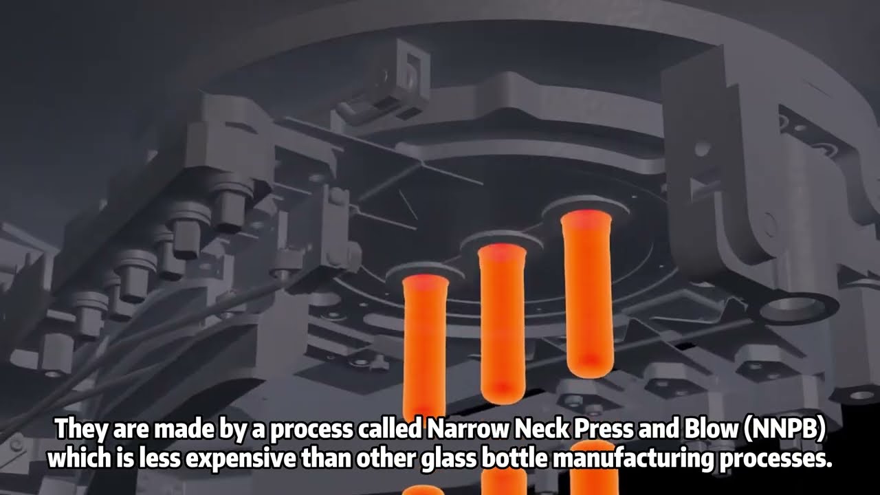 What does NNPB stand for in glass bottle manufacturing?