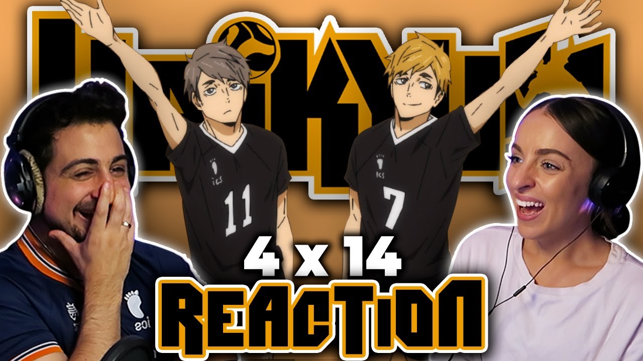 ЭТИ ДВОЁМ НЕРЕАЛЬНЫЕ! 🔥 РЕАКЦИЯ Haikyuu 4x14!