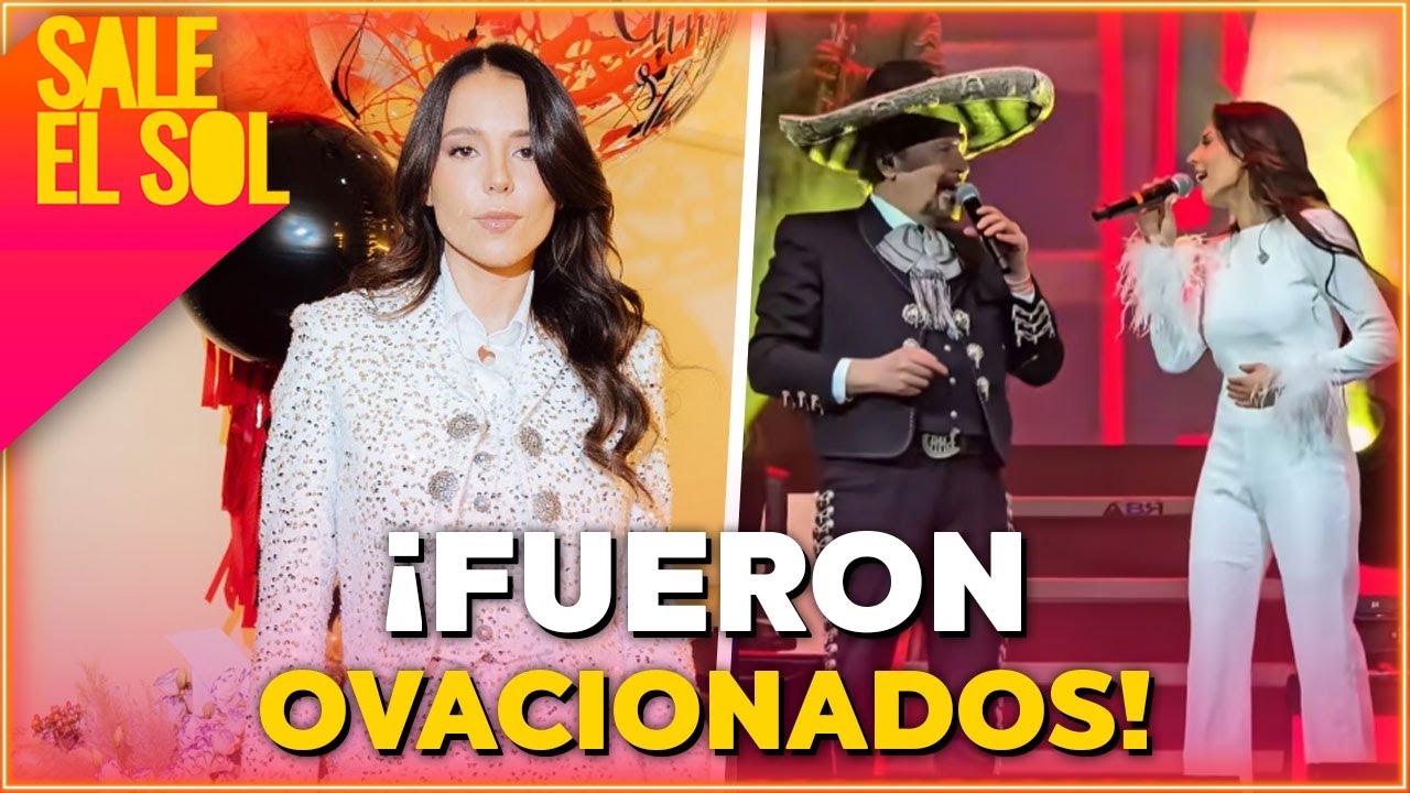 Majo Aguilar CELEBRÓ su cumpleaños JUNTO a su PADRE, Antonio Aguilar, en el Teatro Metropólitan