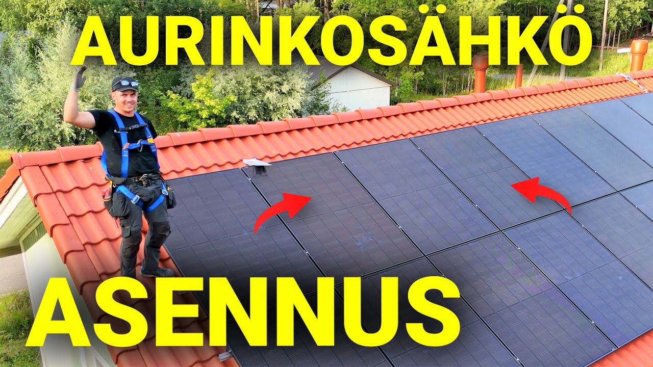 398. Aurinkosähköjärjestelmän asennus päivässä? Osa 3.