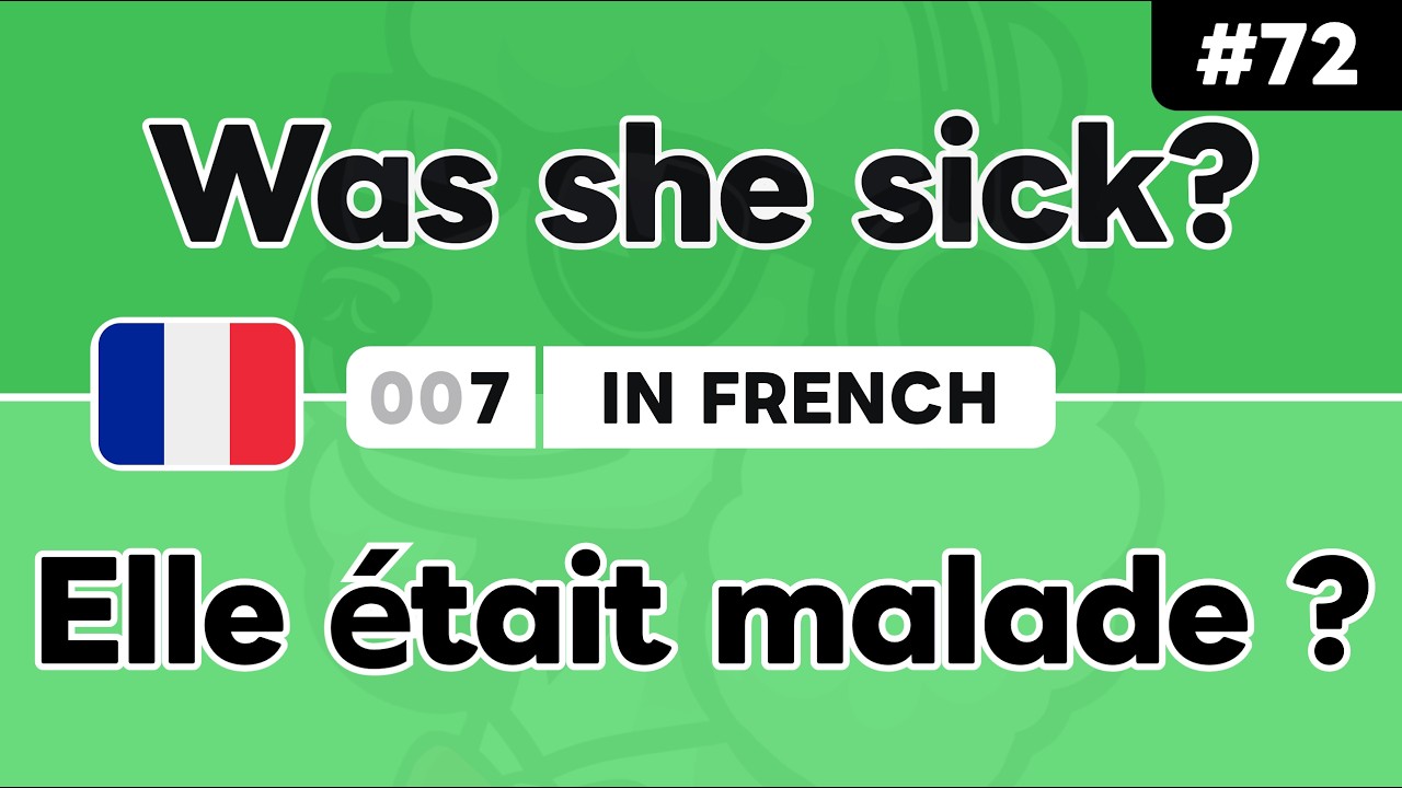 Learn ‘Was she ~ ?’ in French 🇫🇷 Daily Beginner Phrases (Ep. #72)