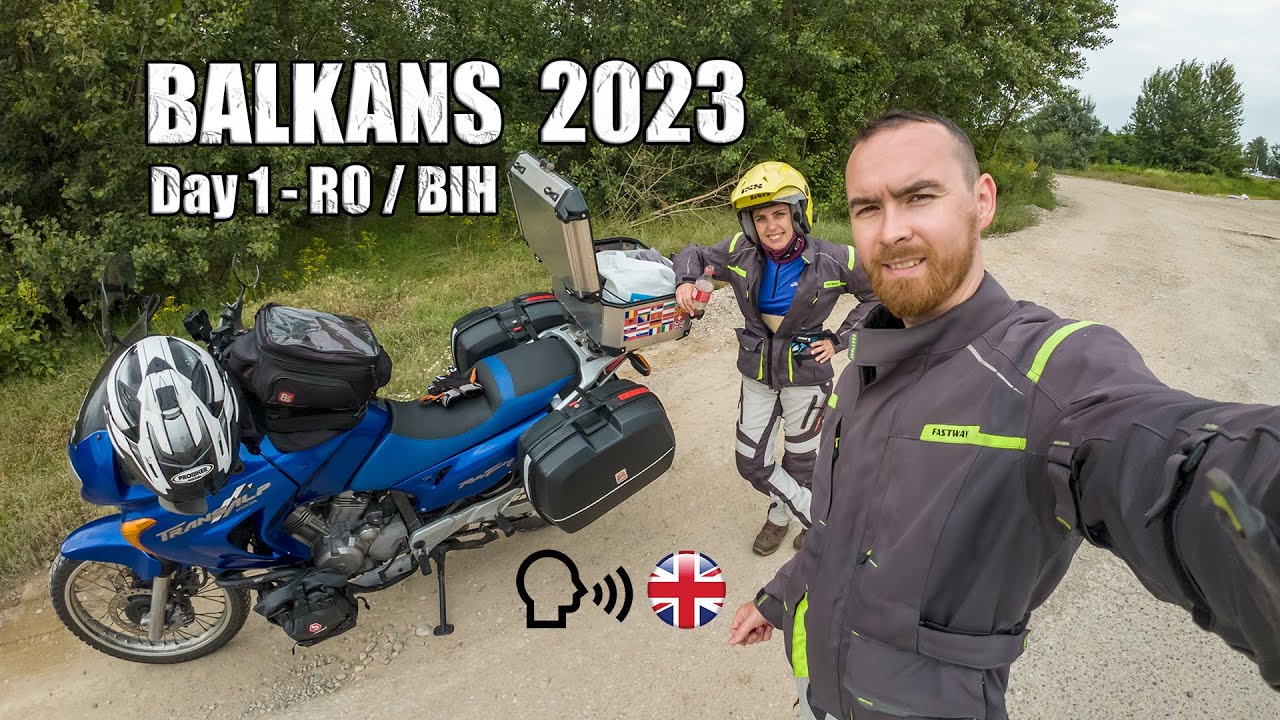 Balkans 2023 - Motorcycle Trip with TransALP 650 / Day 1 - RO to BIH