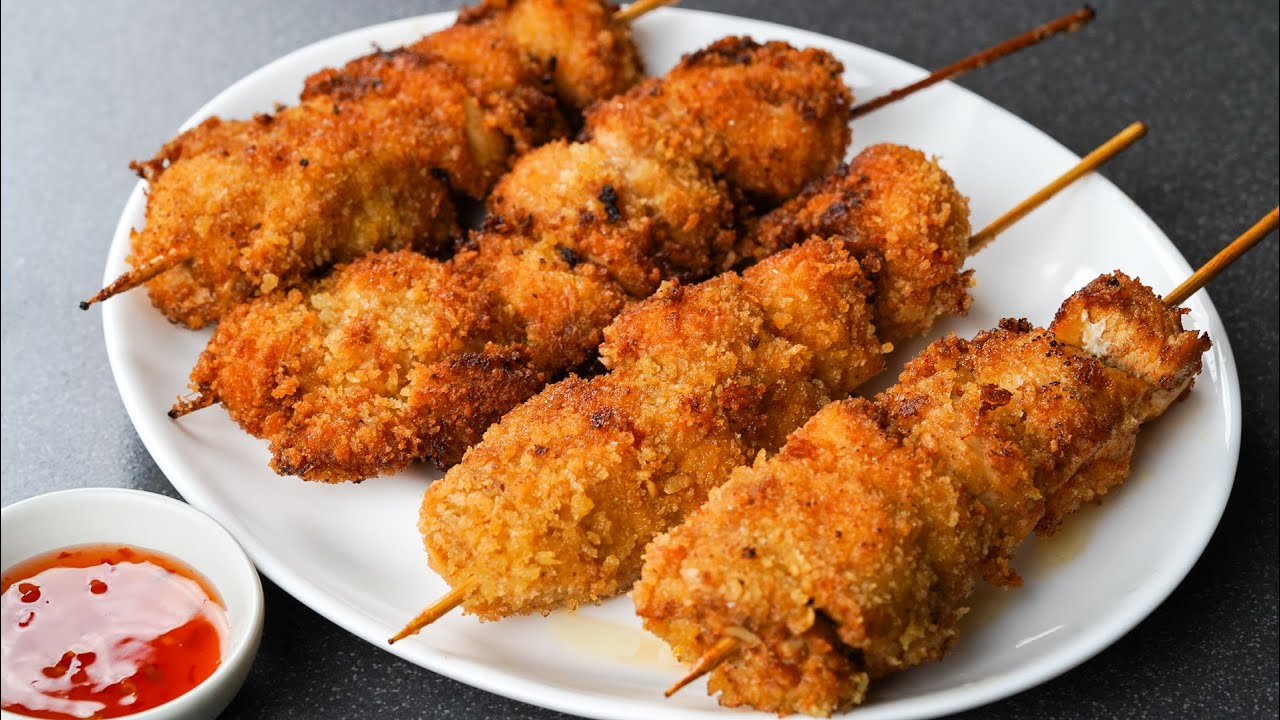 Chicken Stick Kabab Recipe | Chicken Kebab | Ramadan Iftar Recipe | Crispy Chicken Snacks Recipe
