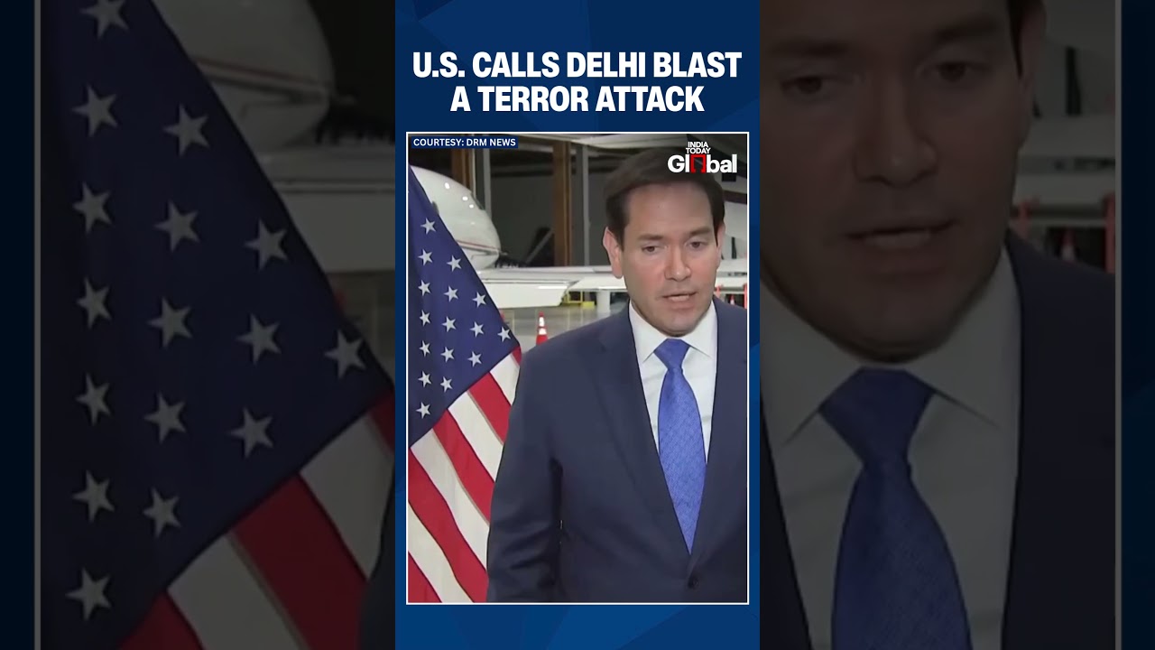 US Secretary of State Marco Rubio Calls Delhi Blast a Terror Attack, Praises India&rsquo;s Response