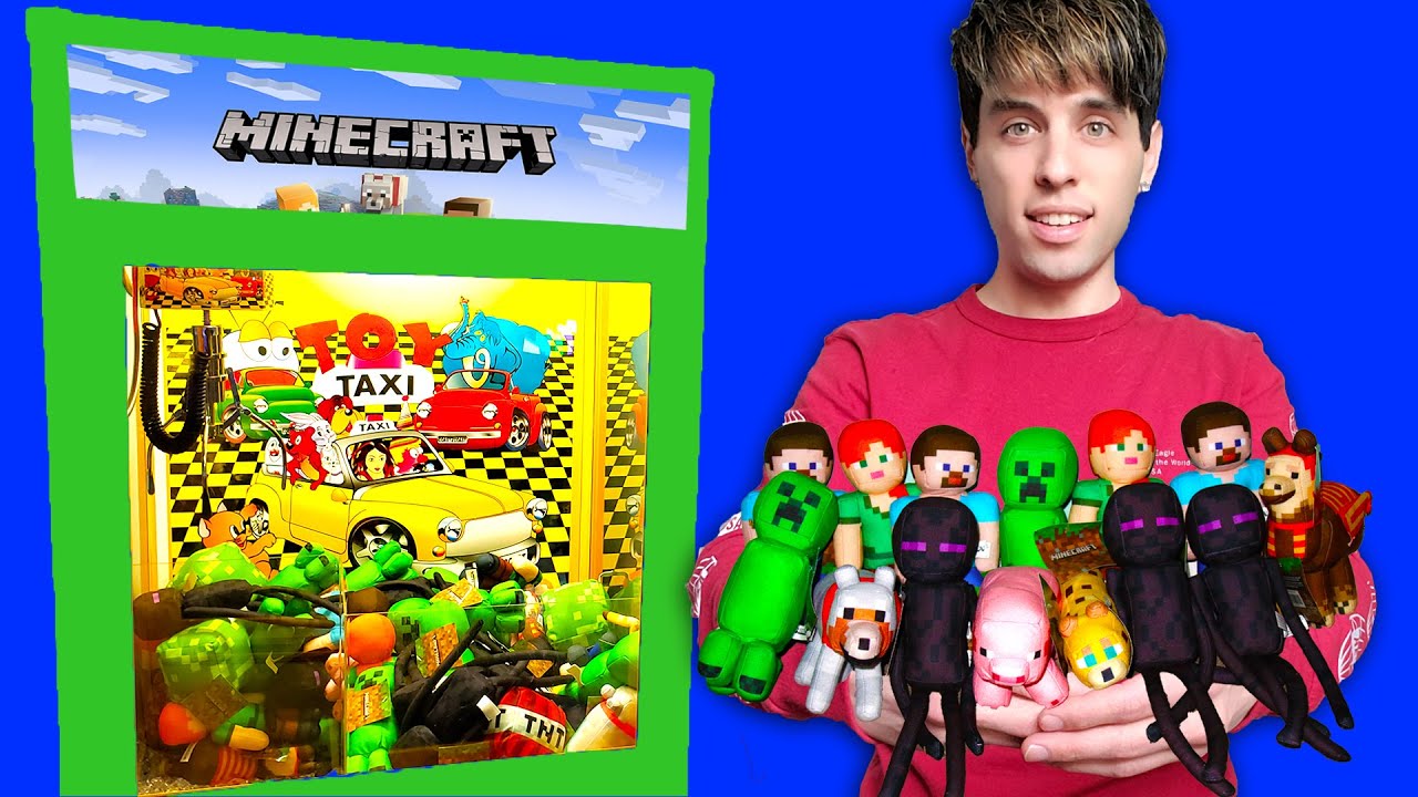 Cleaning Out a Minecraft Claw Machine
