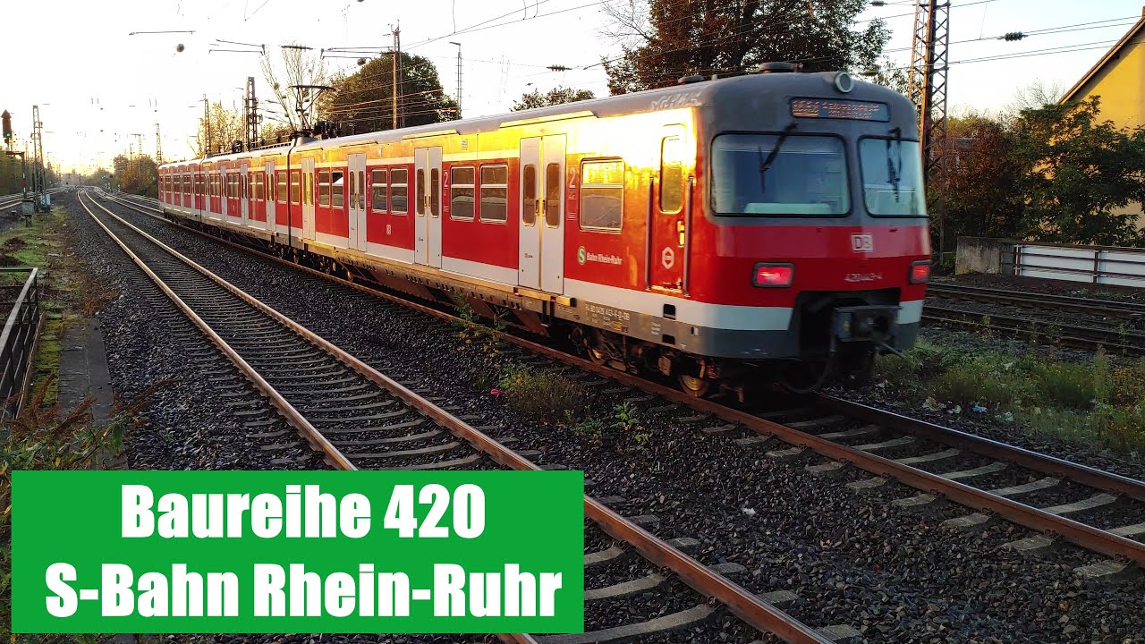 BR 420 an Rhein und Ruhr | Außenaufnahmen
