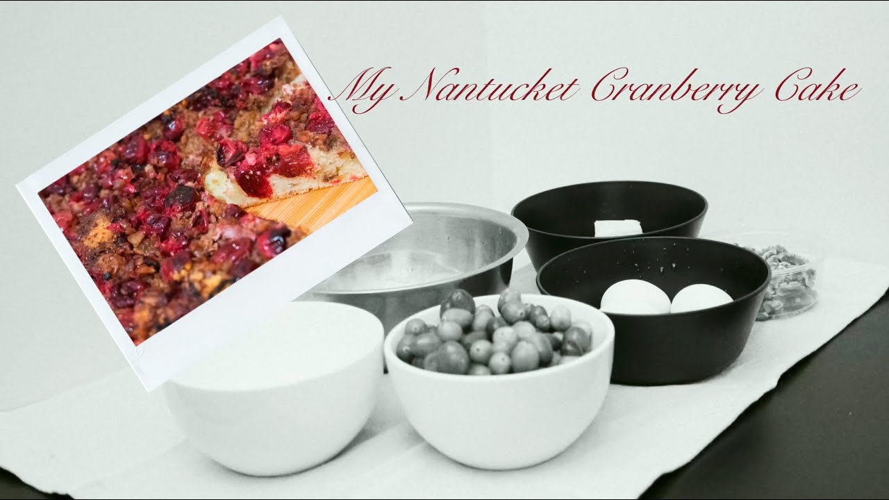 Easy Nantucket Cranberry Walnut Pie Recipe