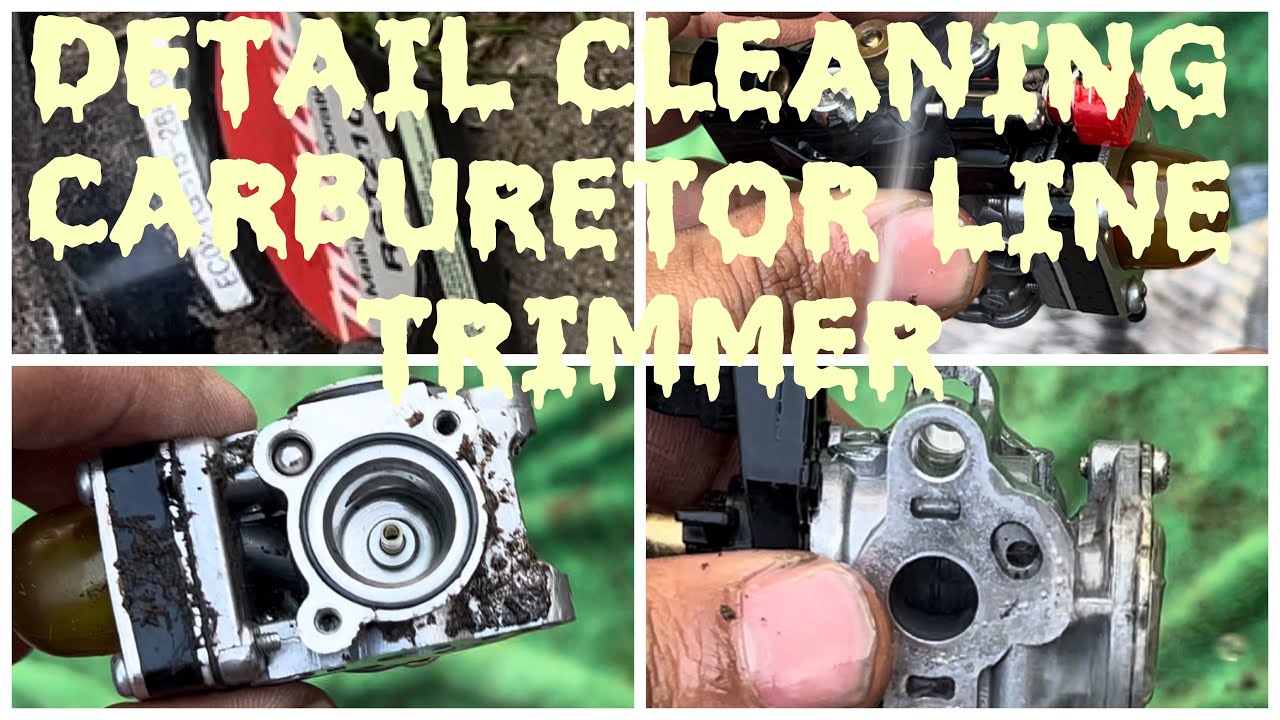 HOW TO CLEAN CARBURETOR MAKITA RST210 LINE TRIMMER