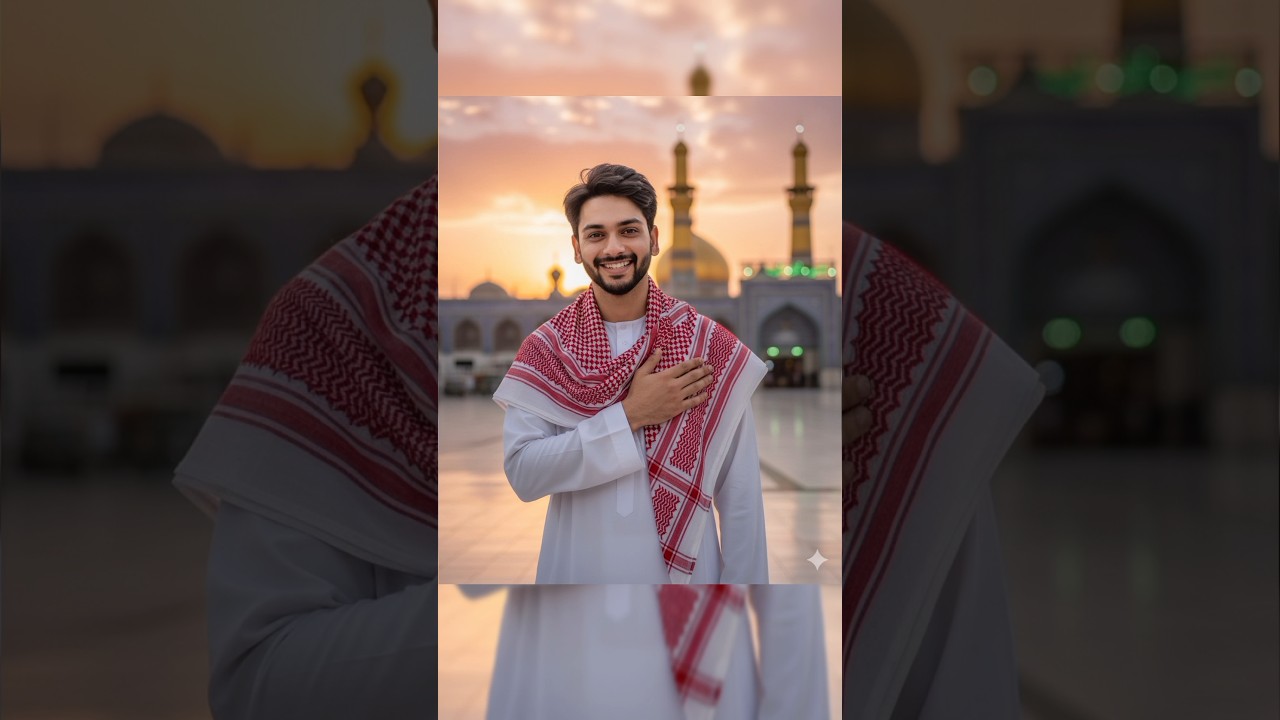 Trending Gemini photo Editing || Prompt in description || #aiart #ai #karbala