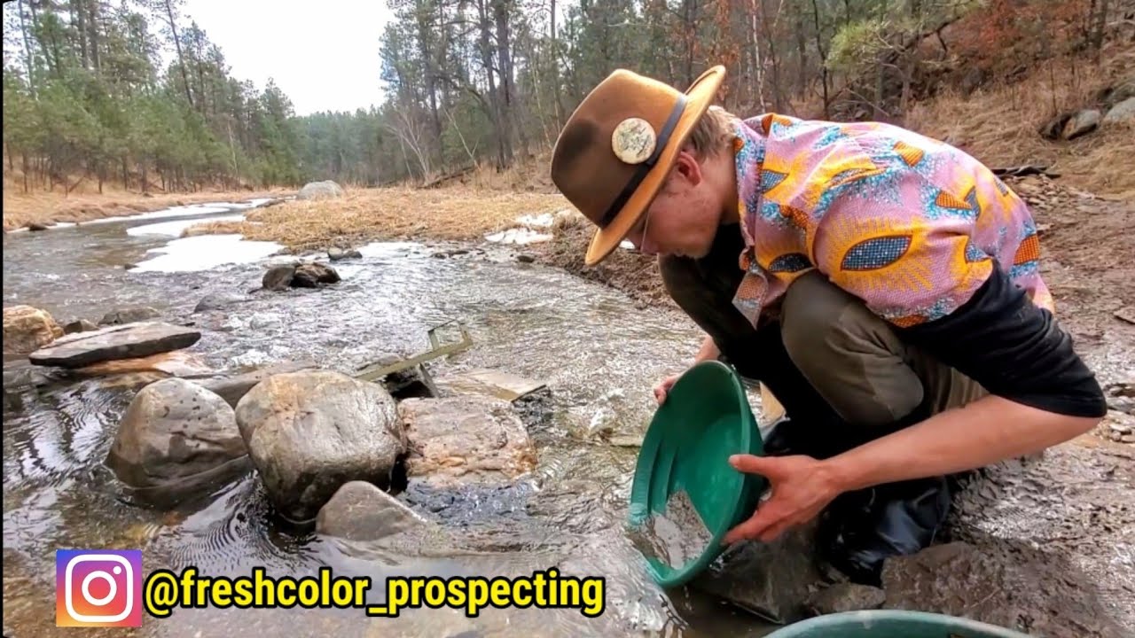 Fresh Color 2020 - Black Hills - South Dakota - Gold Prospecting