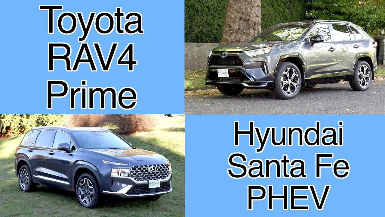 Toyota Rav4 Prime VS Hyundai Santa Fe PHEV comparison