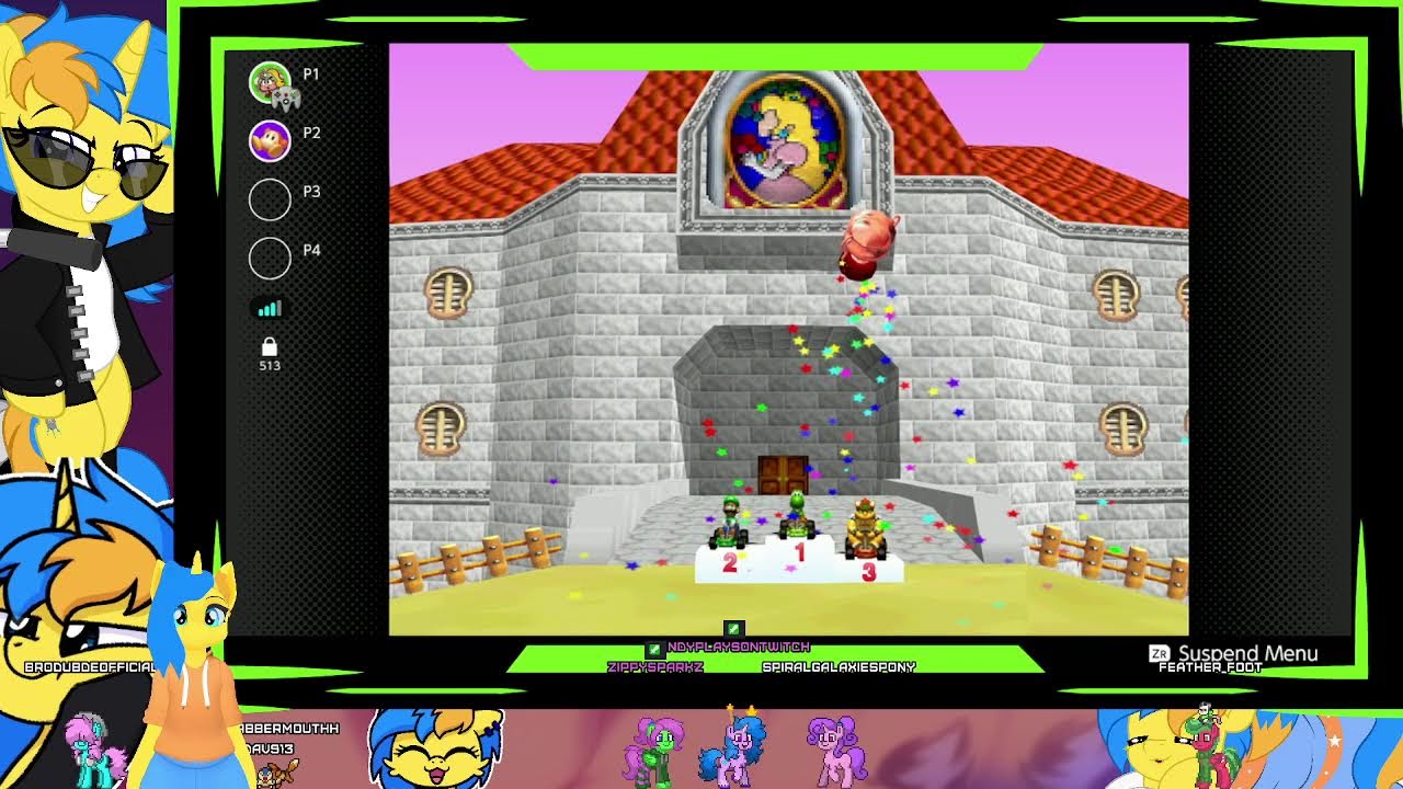 [Pony VTuber] !hub !lurk Mario Party 2! Retro Stream!