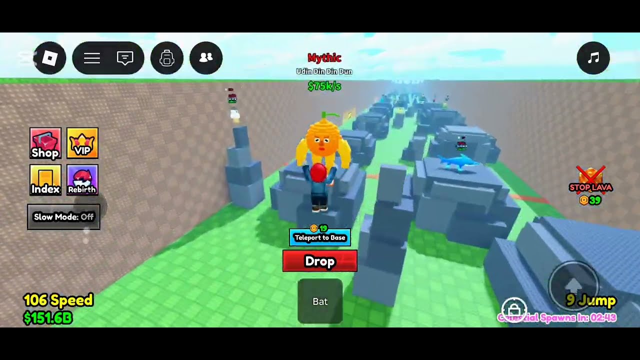 SURVIVE THE LAVA in ROBLOX 🔥 Brainrot Chaos, Panic & Funny Moments