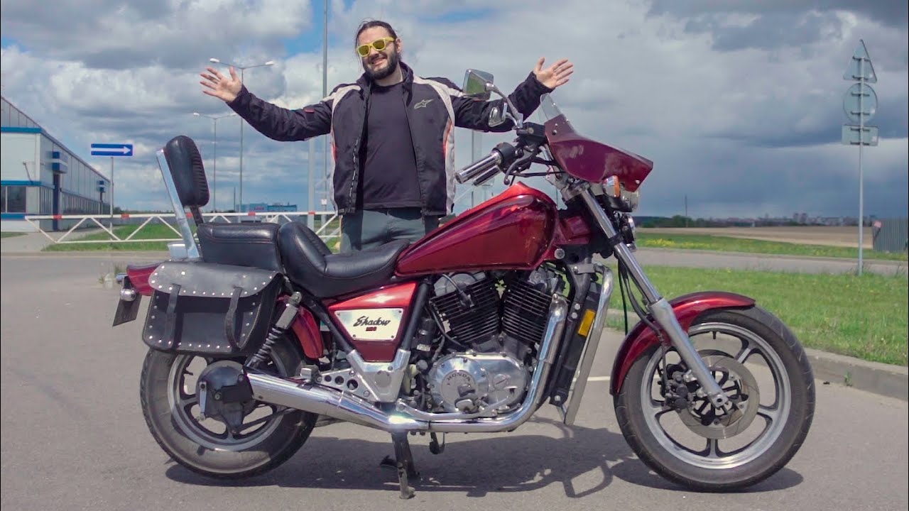 САМАЯ МОЩНАЯ Honda Shadow 1986 года