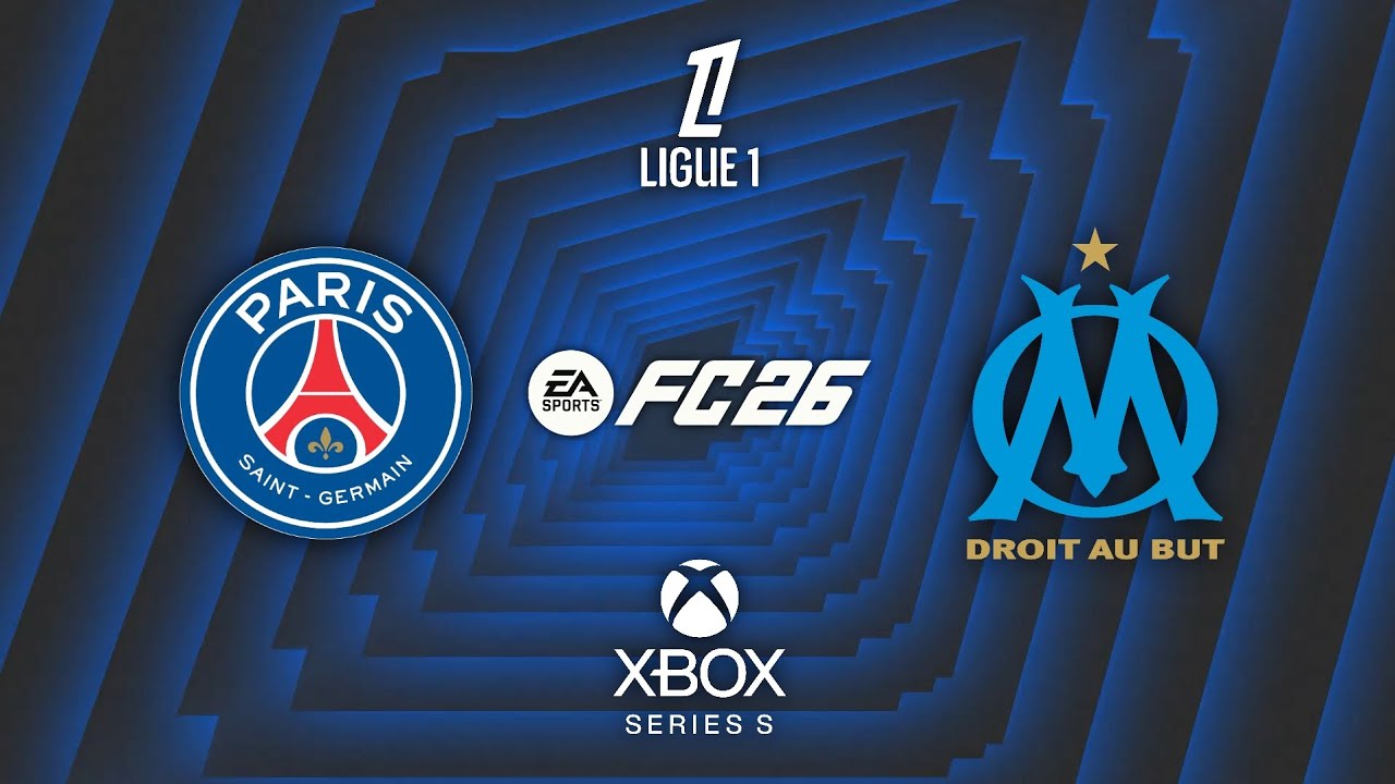 PSG vs O. Marsella - Ligue 1 (FC26)