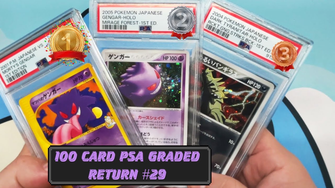 Pokémon 100 Card PSA Graded Return :#29 $1500 in Grading Fees SHAMELESS PLUG: 30% OFF STOREWIDE!
