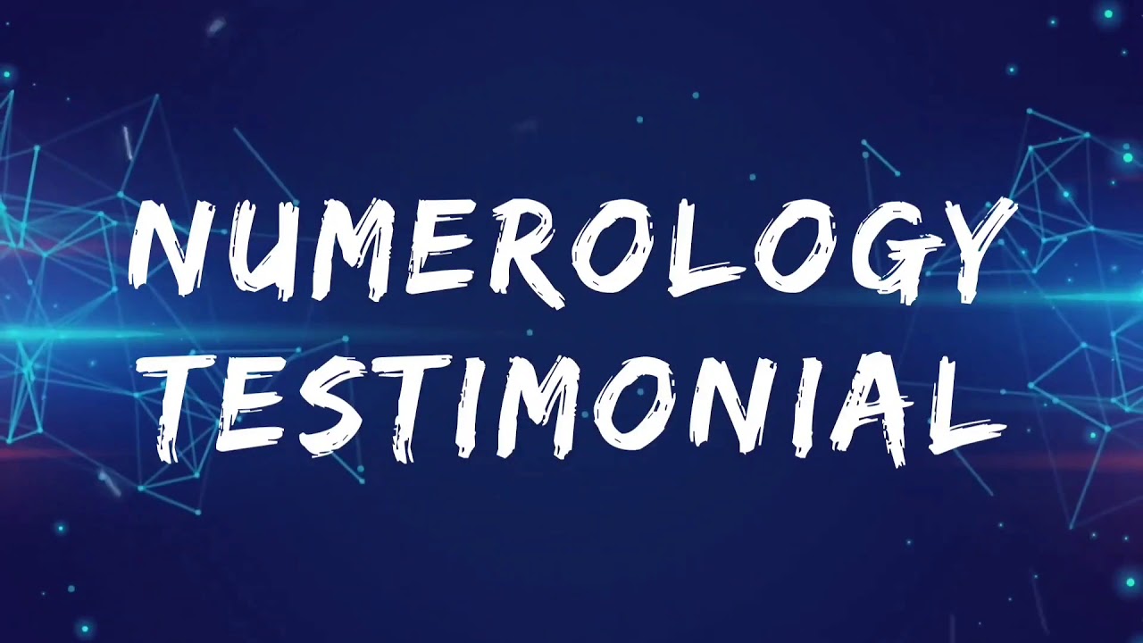 6 Numerology Testimony