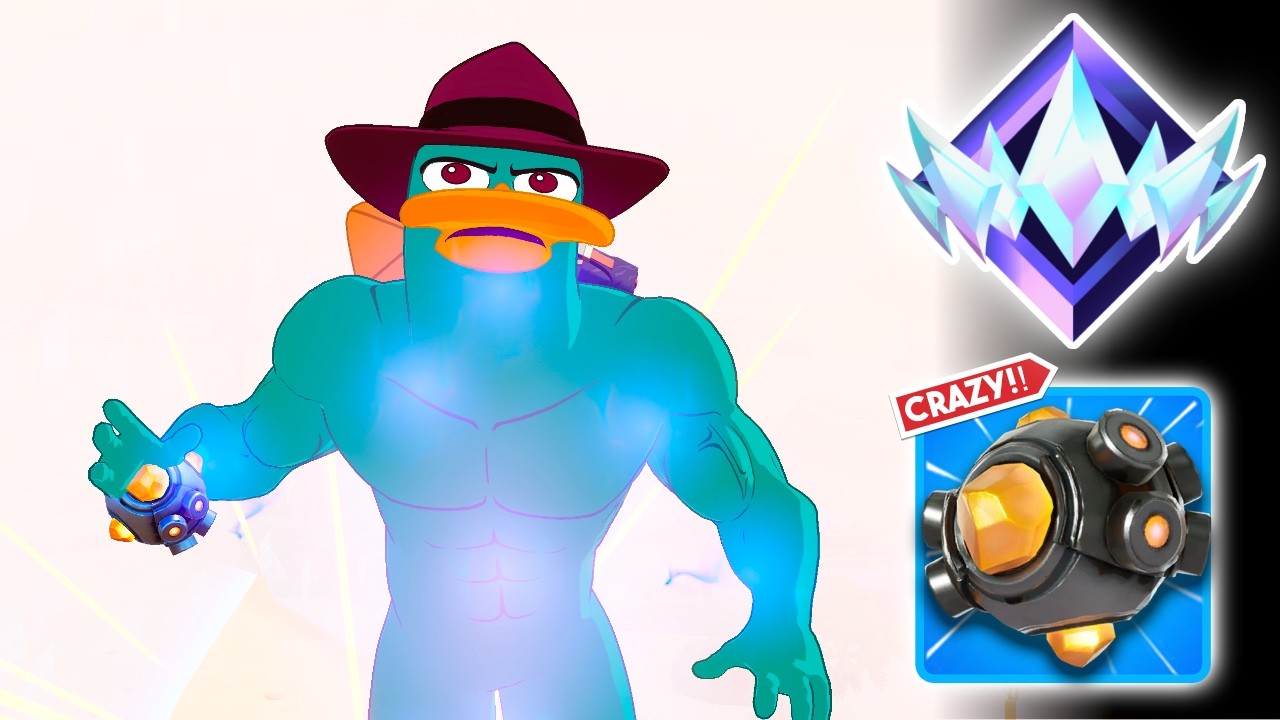 Perry The Platypus in Unreal Ranked Fortnite? - Unreal Ranked Zero Builds