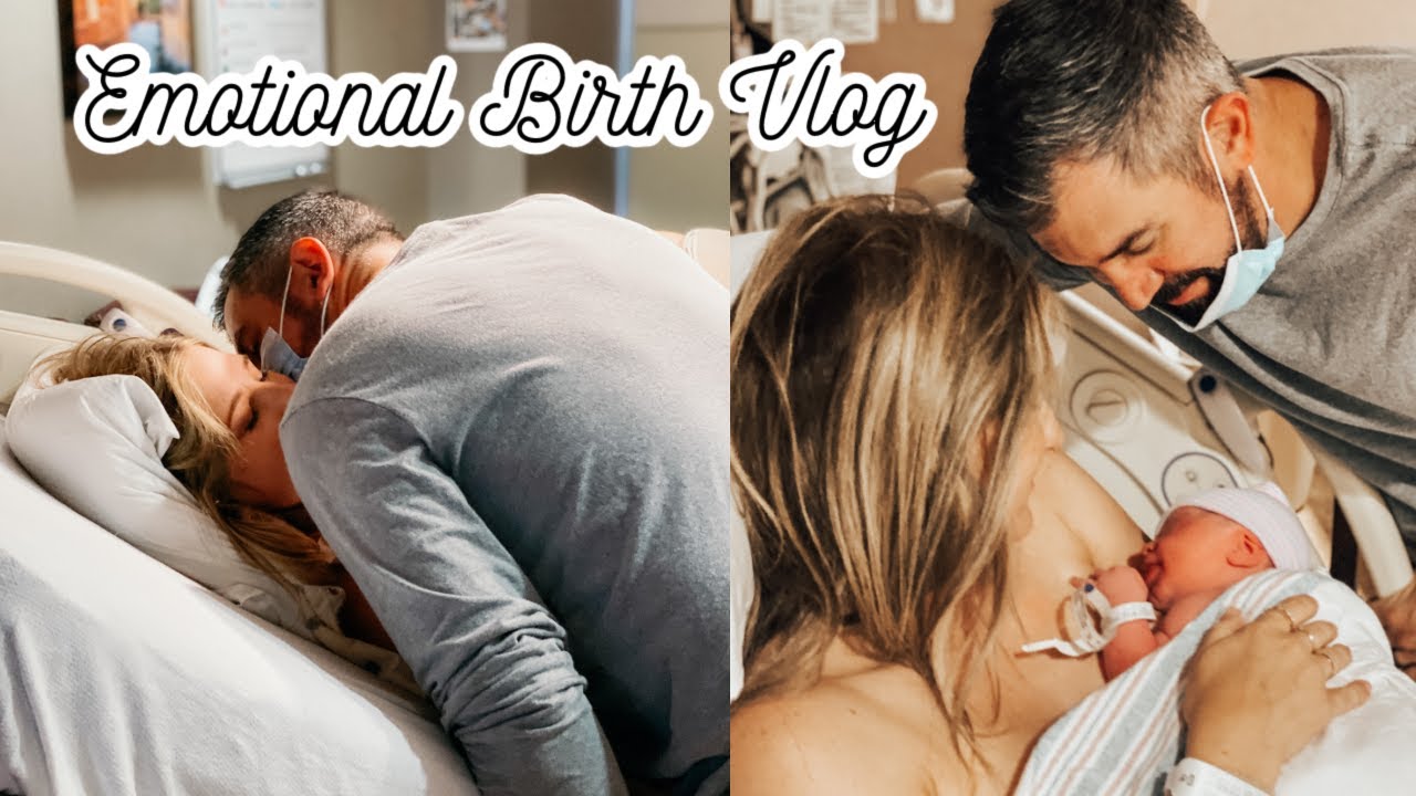 LABOR AND DELIVERY VLOG OF OUR RAINBOW BABY