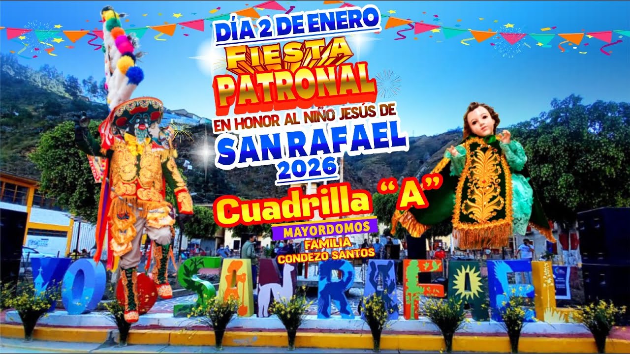 Negritos de Huánuco - San Rafael 2026 - Cuadrilla 