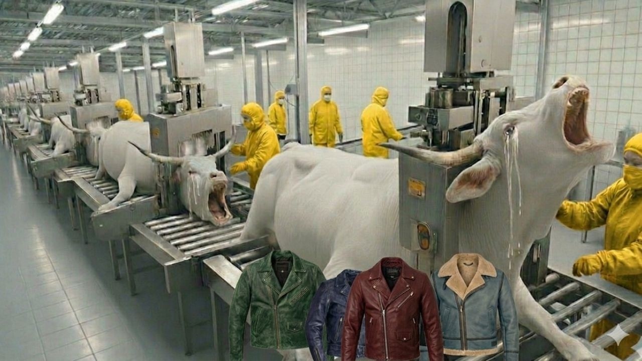 Inside the World's Largest Brahman Bull Leather Jacket Factory: A Luxury Manufacturing Journey
