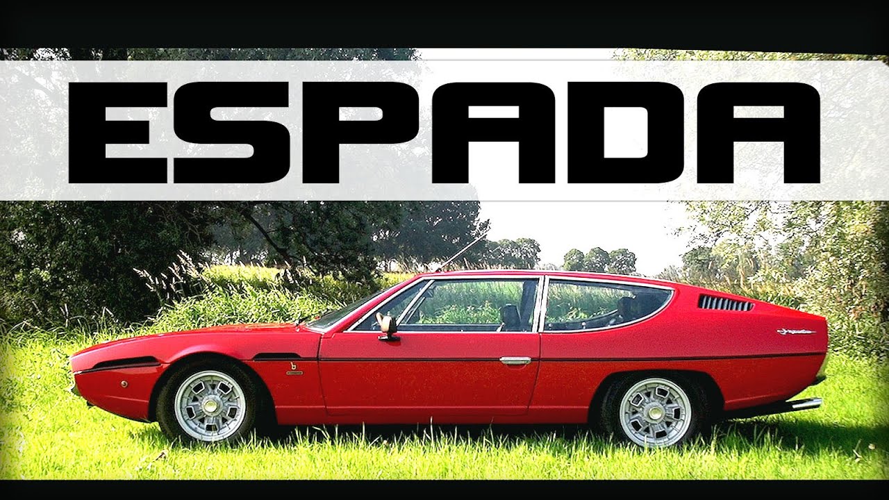 LAMBORGHINI 400GT ESPADA | 400 GT 1971 - Test drive in top gear - V12 Engine sound | SCC TV