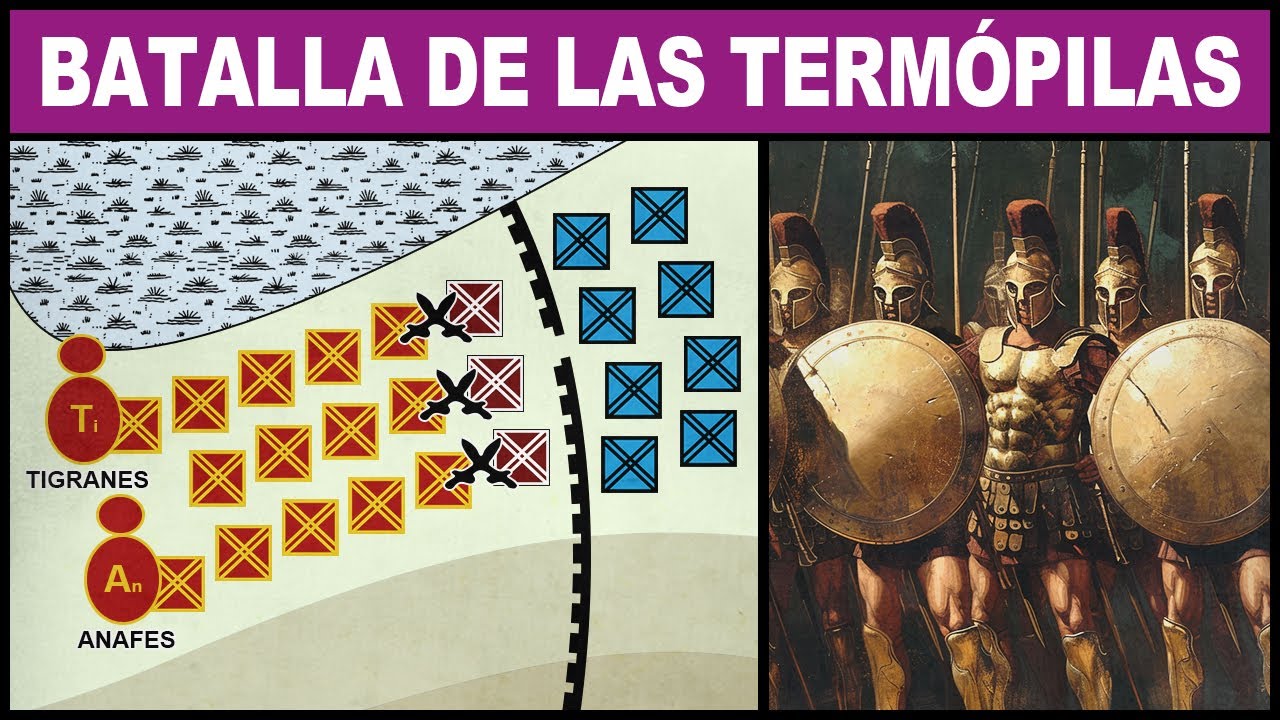 La Batalla de las Termópilas (480 a.c.) - Guerras Médicas - Ep.3