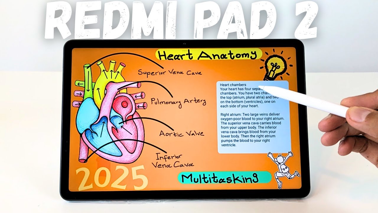 Redmi Pad 2 - 18 Powerful Features - Note-taking With Smart Pen