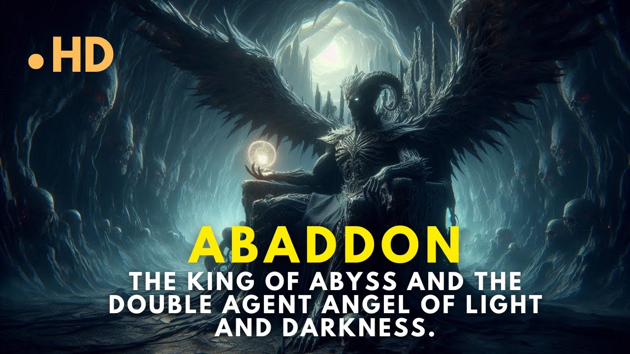 Abaddon: The King of the Abyss—Unveiling the Angel of Destruction #biblestories