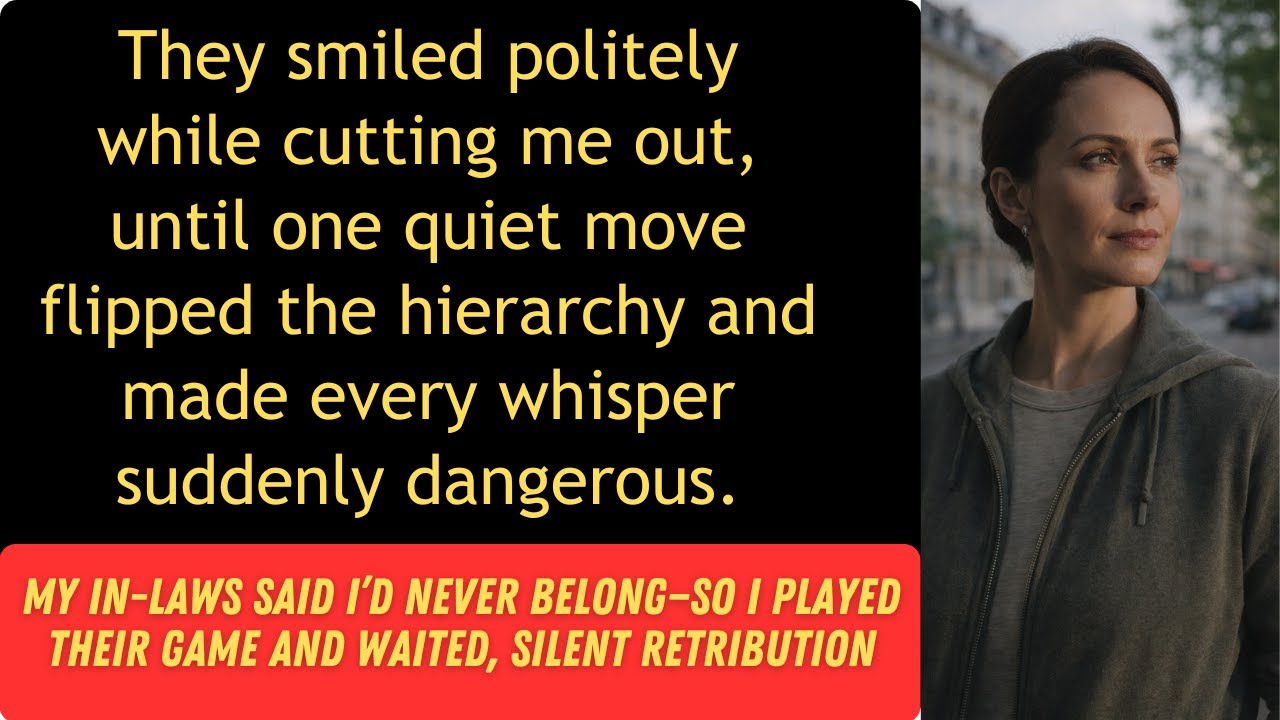 My In-Laws Said I’d Never Belong—So I Played Their Game and Waited, Silent Retribution