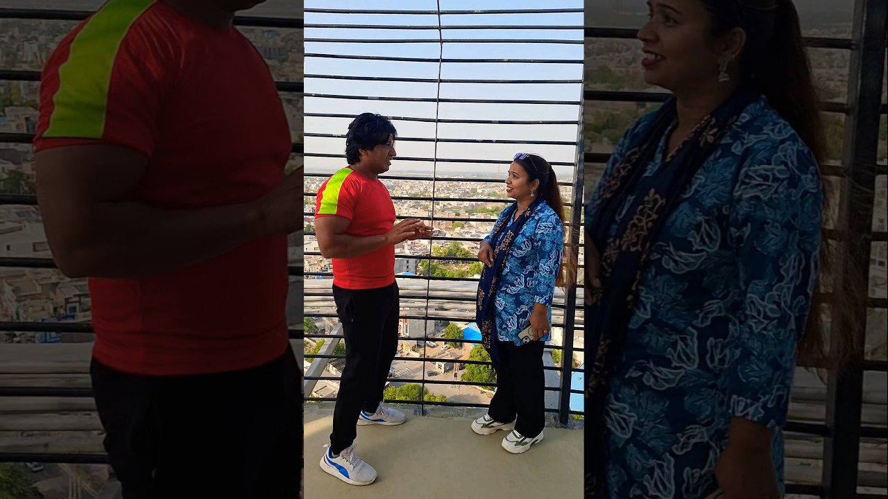 Today we went to Jindal Tower 🤣😅#sonuactor #ytshorts #shorts