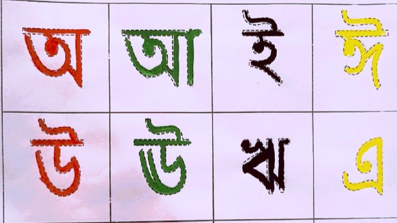 শুদ্ধ উচ্চারণে শিখি বাংলা বর্ণমালা স্বরবর্ণ | স্বরবর্ণ শেখার সহজ উপায় | স্বরবর্ণ শেখার সহজ উপায়
