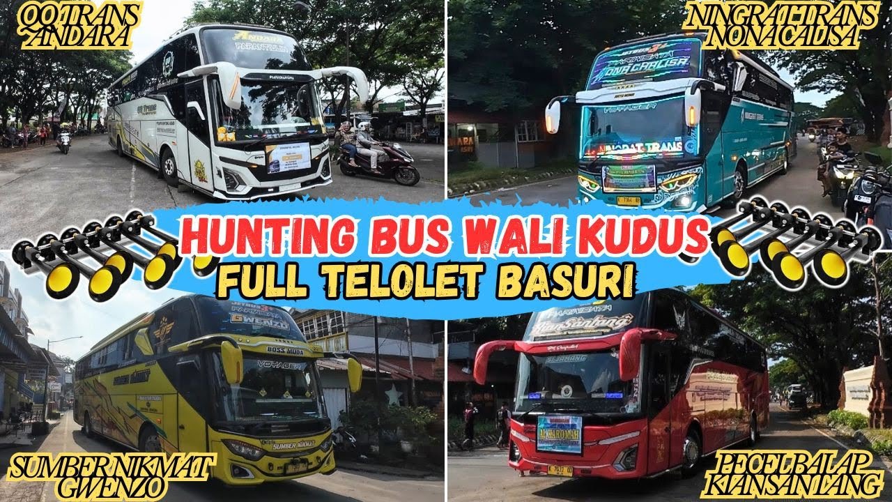 BUS TELOLET BASURI di Terminal Sunan Kudus