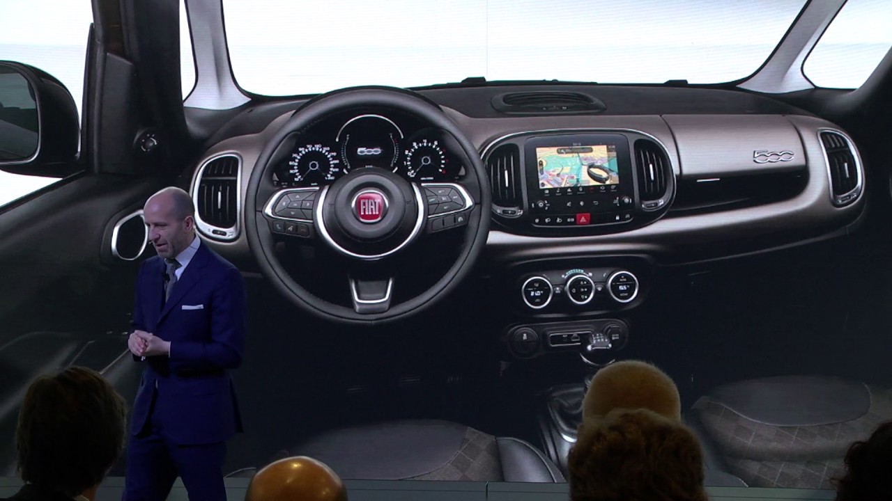New Fiat 500L | Press conference ft. Luca Napolitano | Fiat