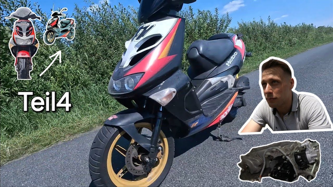 Aprilia SR50 nach erster fahrt Kurbelwellenlagerschaden?!?😱