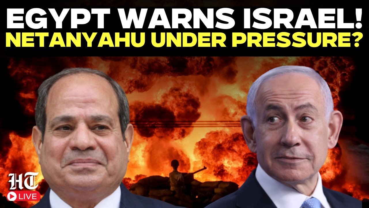 LIVE | Israel on Alert? Egypt Activates Giant Military Hub | El-Sisi Warns Netanyahu! | Egypt Israel