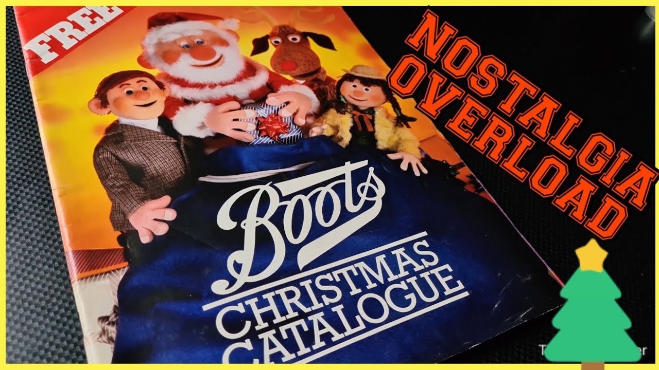 40 YEAR OLD NOSTALGIA TRIP...1983 BOOTS CHRISTMAS CATALOGUE  #retrogaming #c64 #starwars #80s #xmas