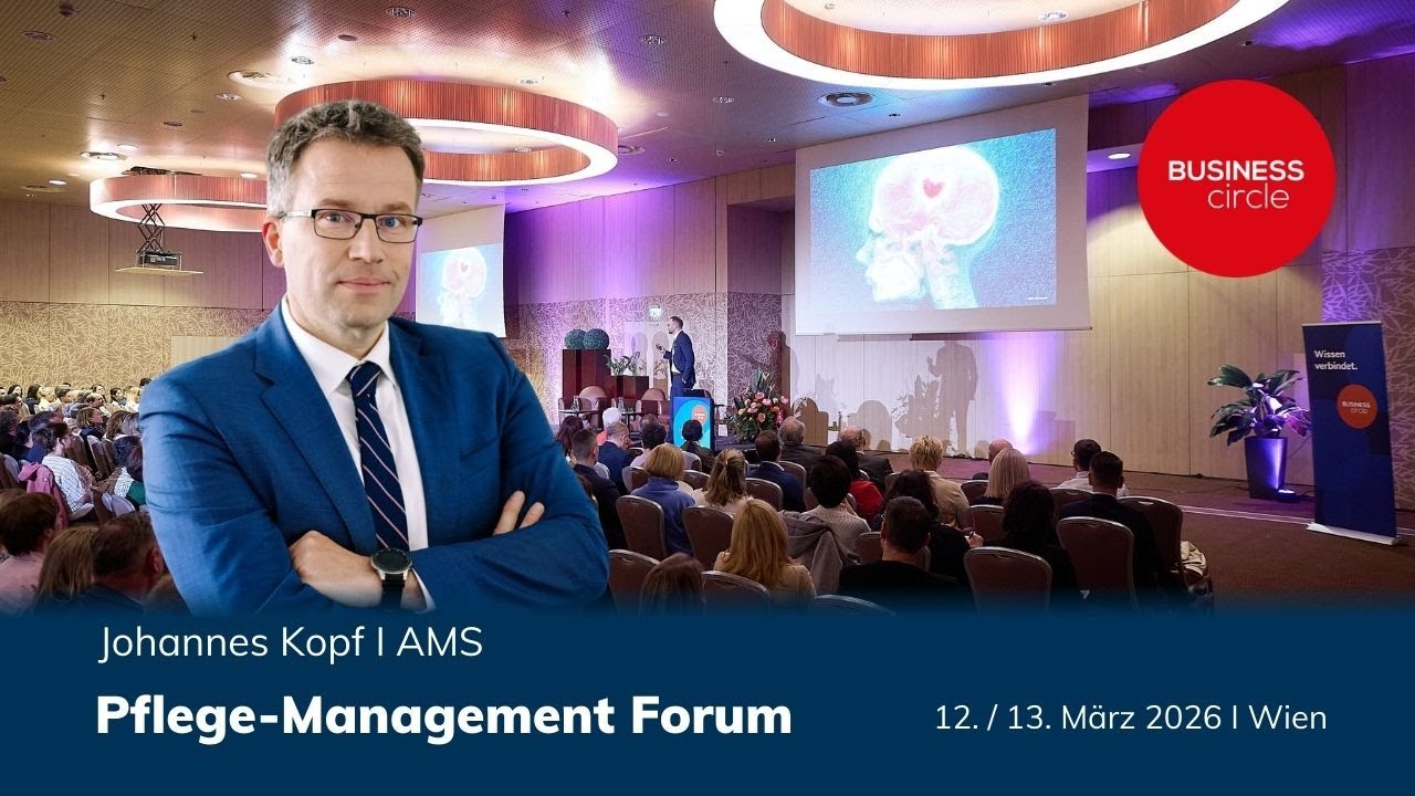 Johannes Kopf zu seinem Thema am Pflege-Management Forum