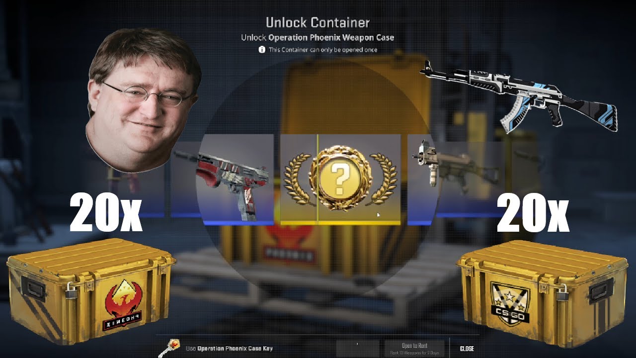 THE MOST JUICED CS2 CASE OPENING OF ALL TIME - 20x Huntsman & 20x Phoenix cases