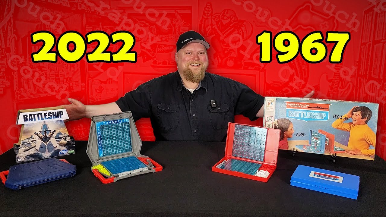 Battleship Retro Board Game Review - Milton Bradley (1967) vs. Hasbro (2022)