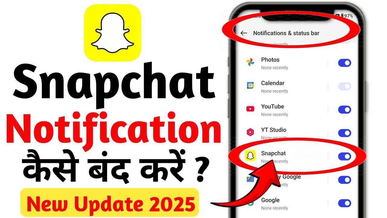How To Turn Off Notifications On Snapchat 2025