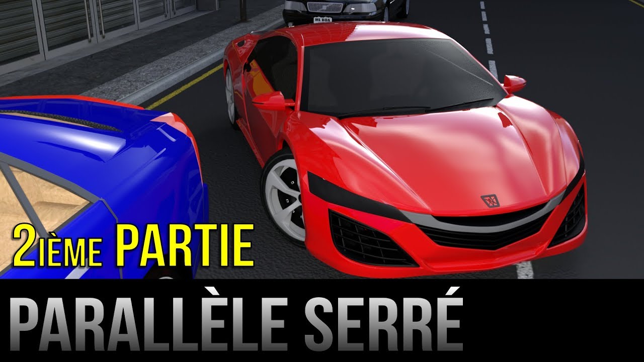Comment stationner en parallèle (créneau) dans un endroit serré – 2ème partie