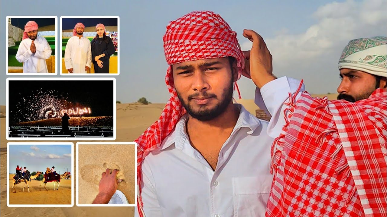 Desert Safari Dubai 🇦🇪 | Belly Dance, Camel Ride & Delicious Food Experience | in telugu 🤩