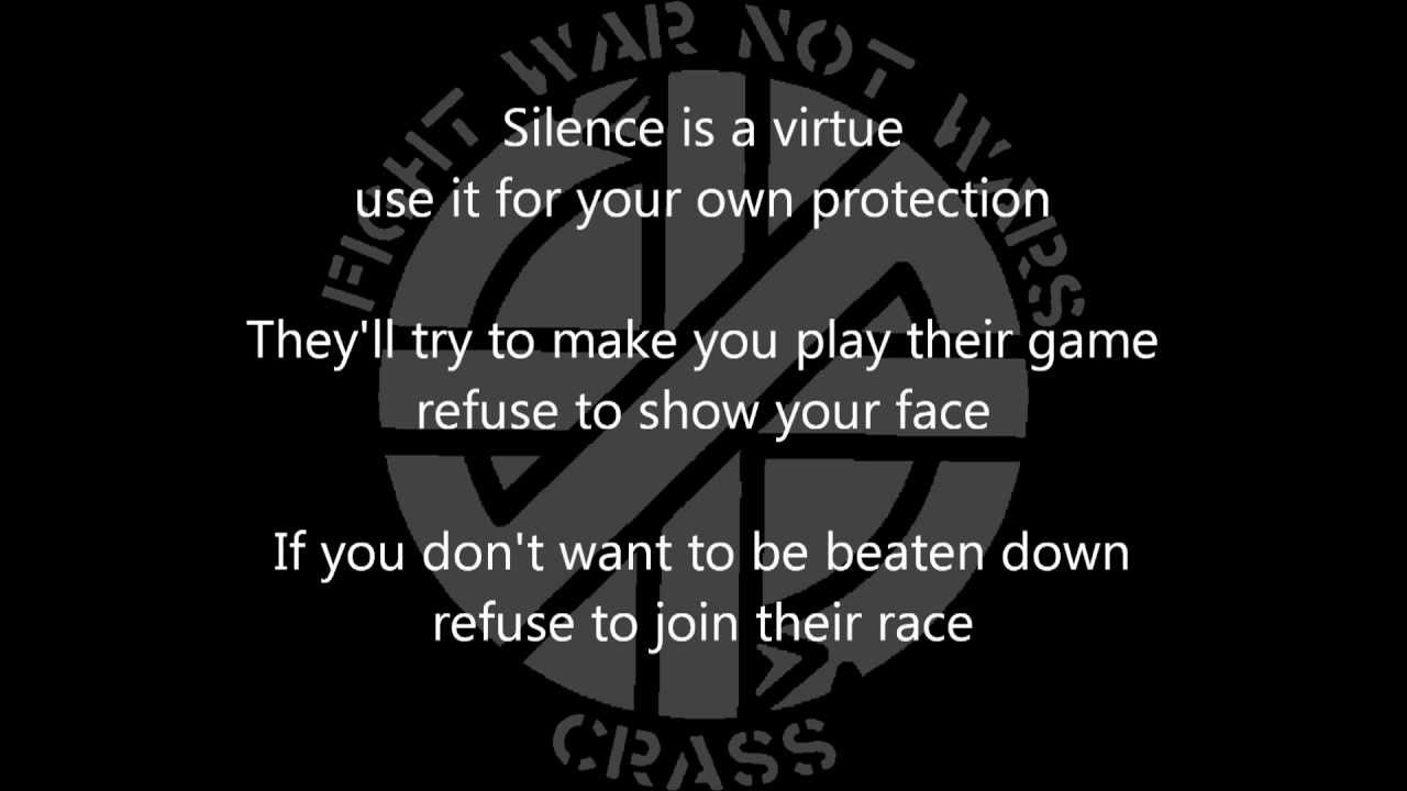 Big A Little a - Crass