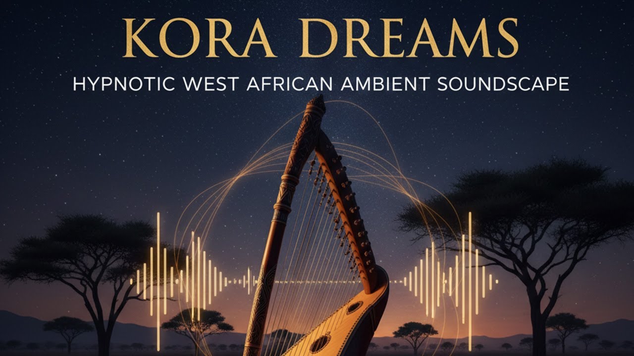 Kora Dreams | Hypnotic West African Ambient (Kora, Balafon, Savanna Night)