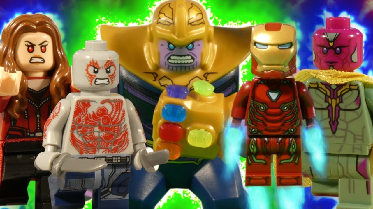 LEGO AVENGERS INFINITY WAR COMPLETE SERIES - MARVEL STOP MOTION