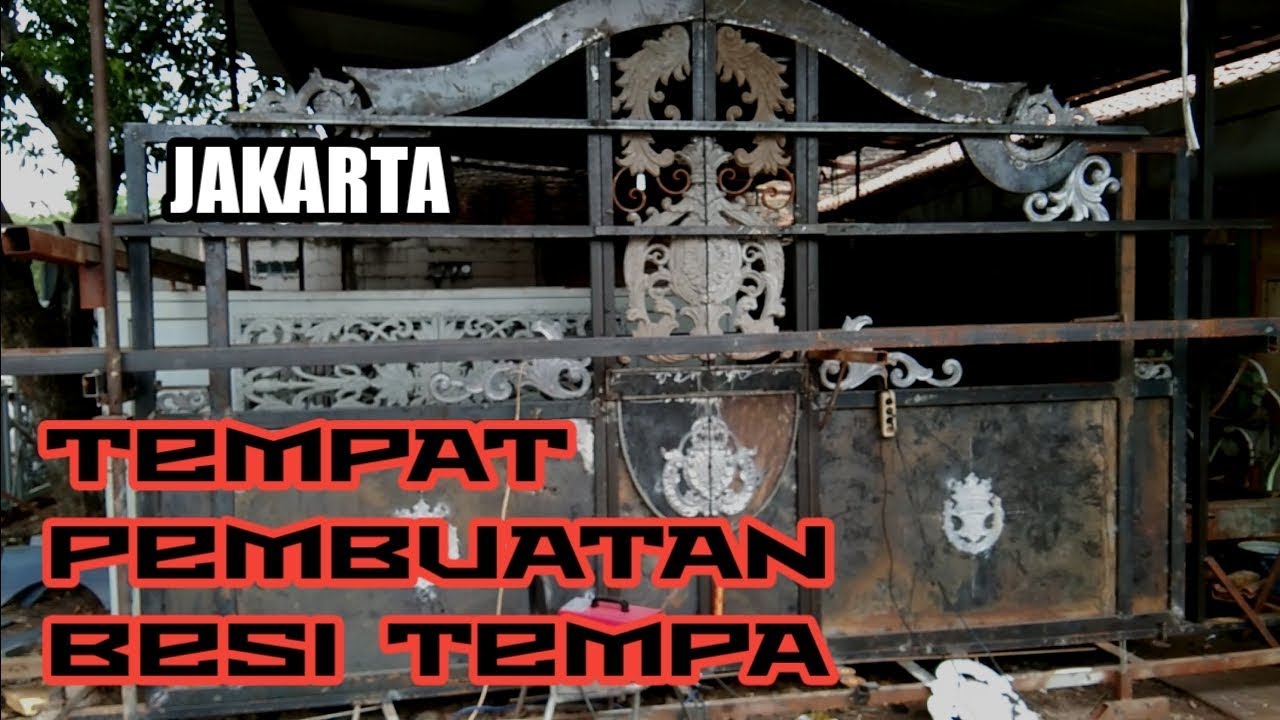 Perakitan Pagar klasik -Bengkel Las Jakarta Menjual Aksesoris Tempa
