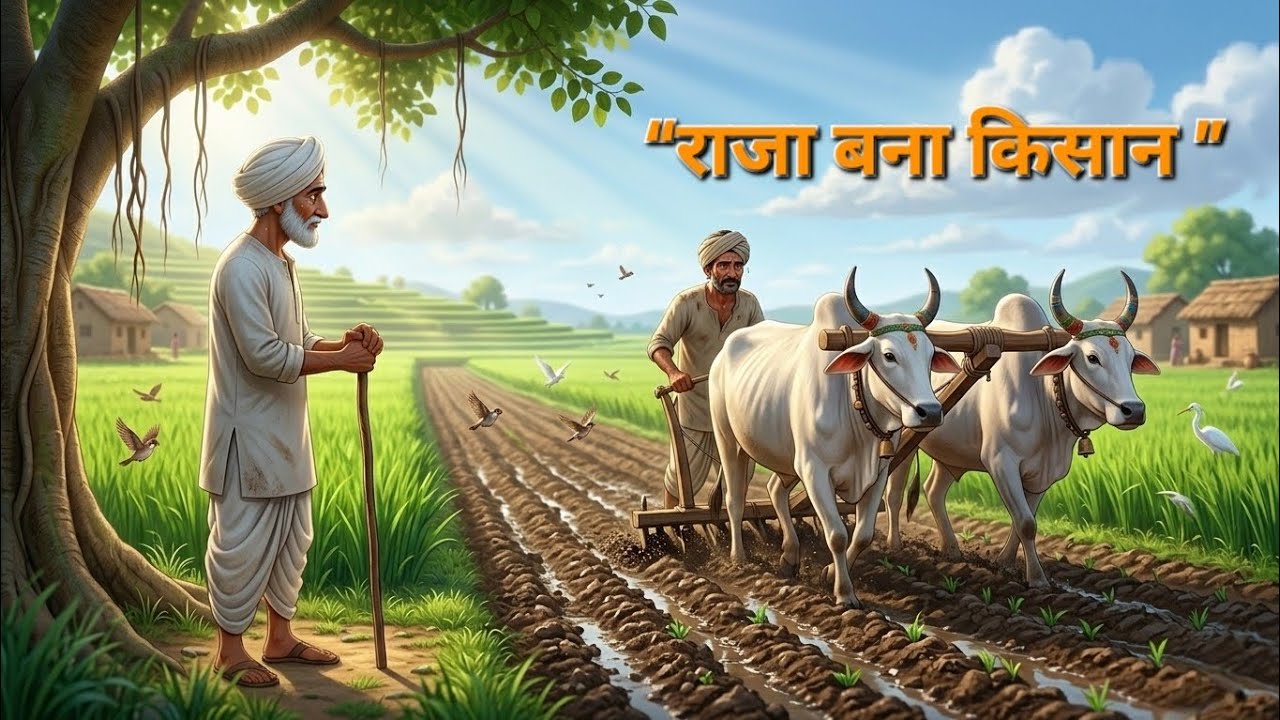 राजा बना किसान | एक सच्चा राजा कैसा होता है? गाँव की दिल छू लेने वाली कहानी | Hindi Story 